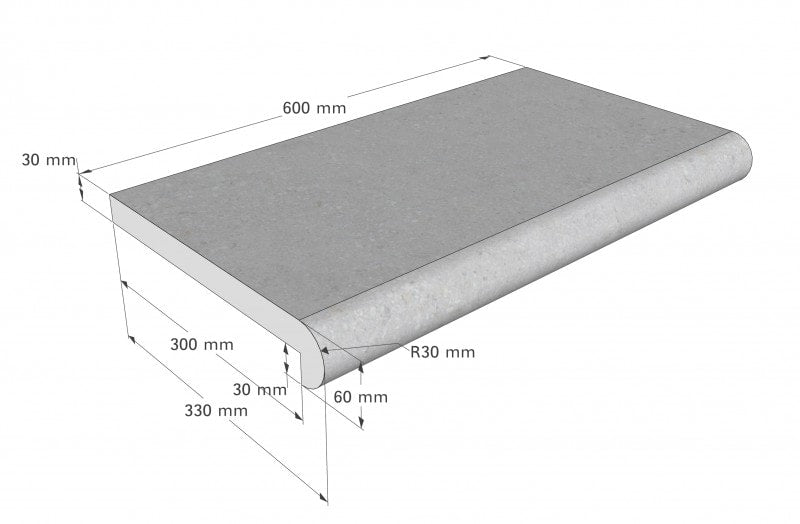 Kantstenspaket 4×8 Natura NAPOLI paket