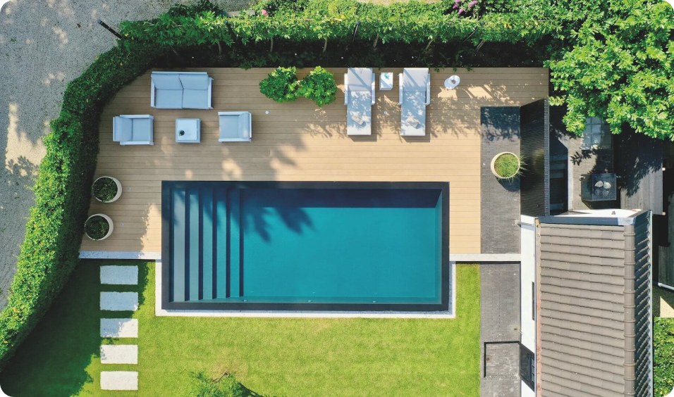 Pooltime Exklusiv 10/20mm Skimmer Ovanmark PP pool 3 x 6 x 1,5 m