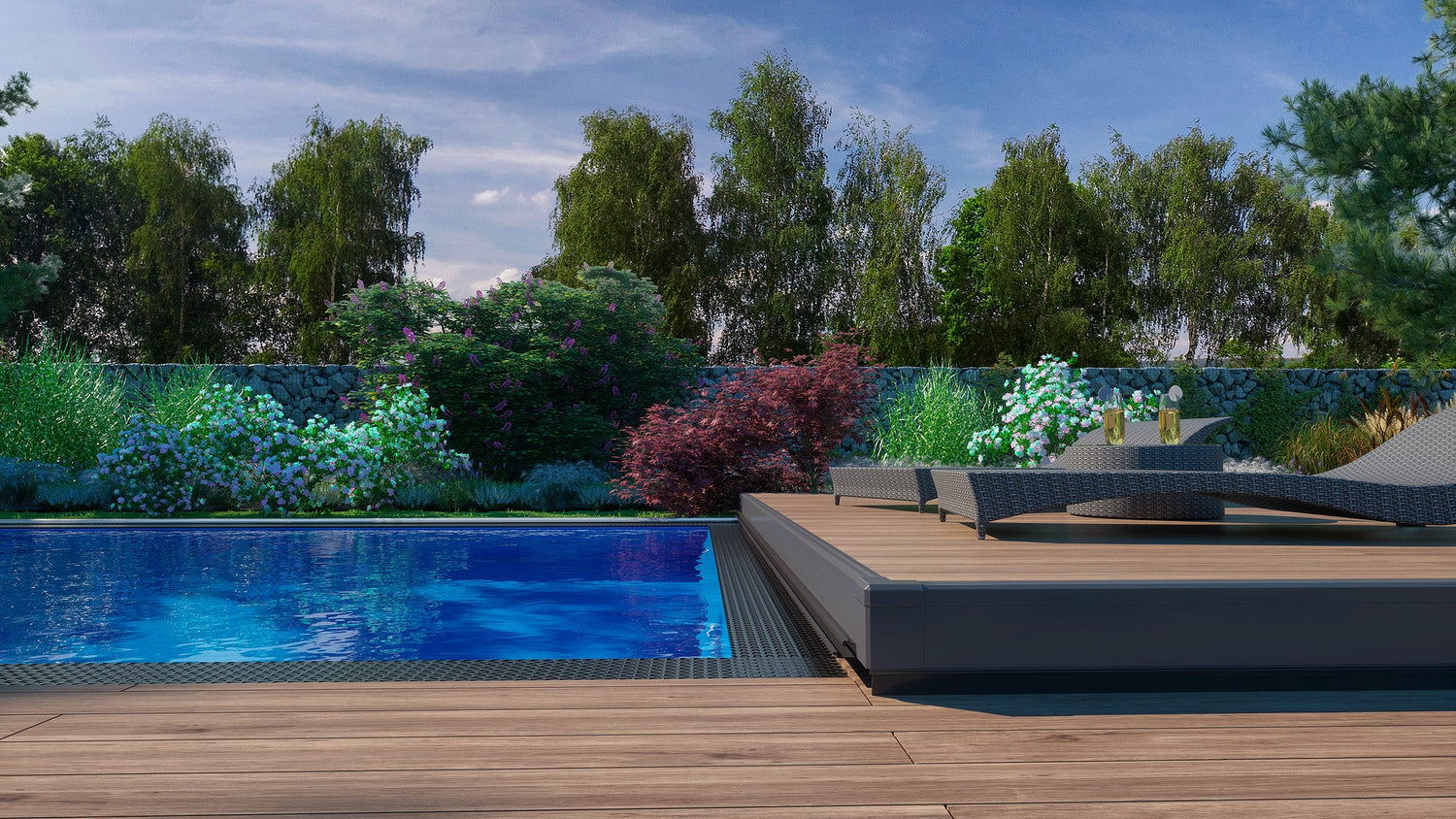 Möblerbart pooldäck