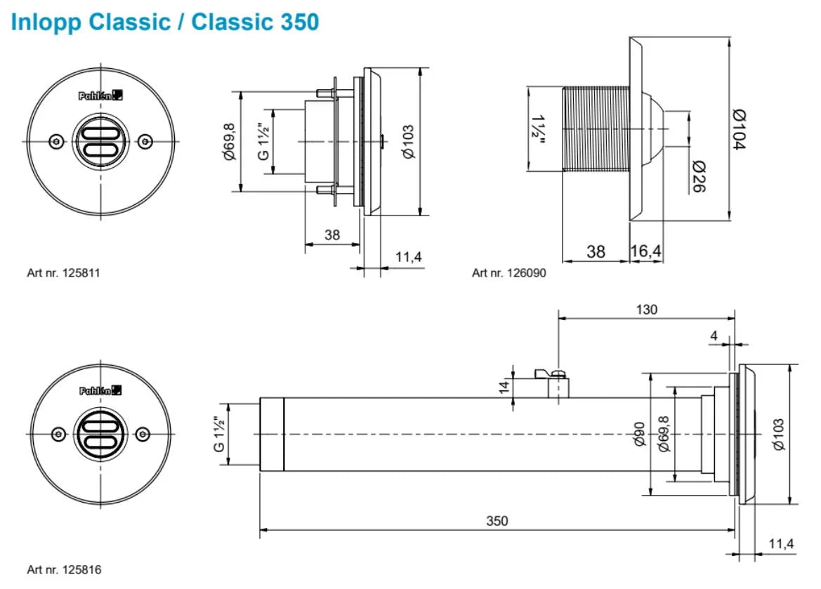 Pahlen Sugmunstycke Classic