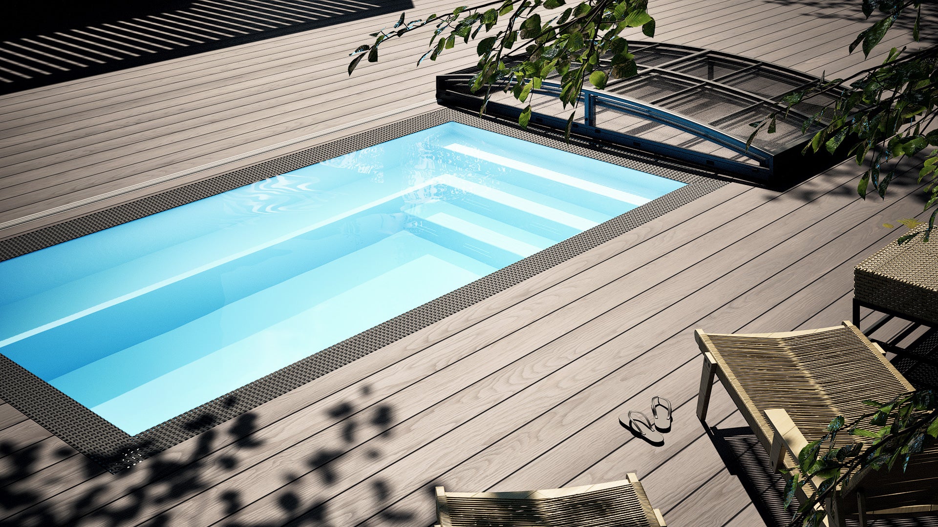 Minipool Wellness pool 2.25×2.5 m