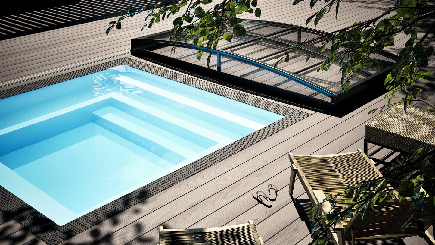 Minipool Wellness pool 2.25×3.75 m