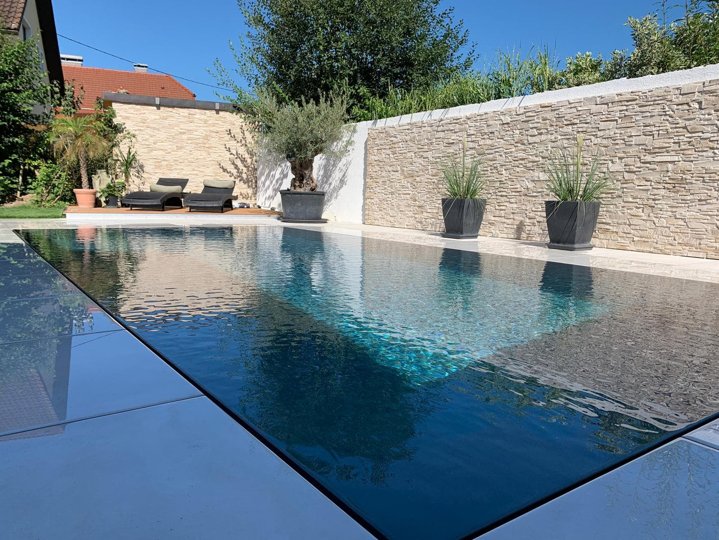 Pooltime Exclusive Overflow PP Pool Balance Tank 4 x 12 x 1,5 m