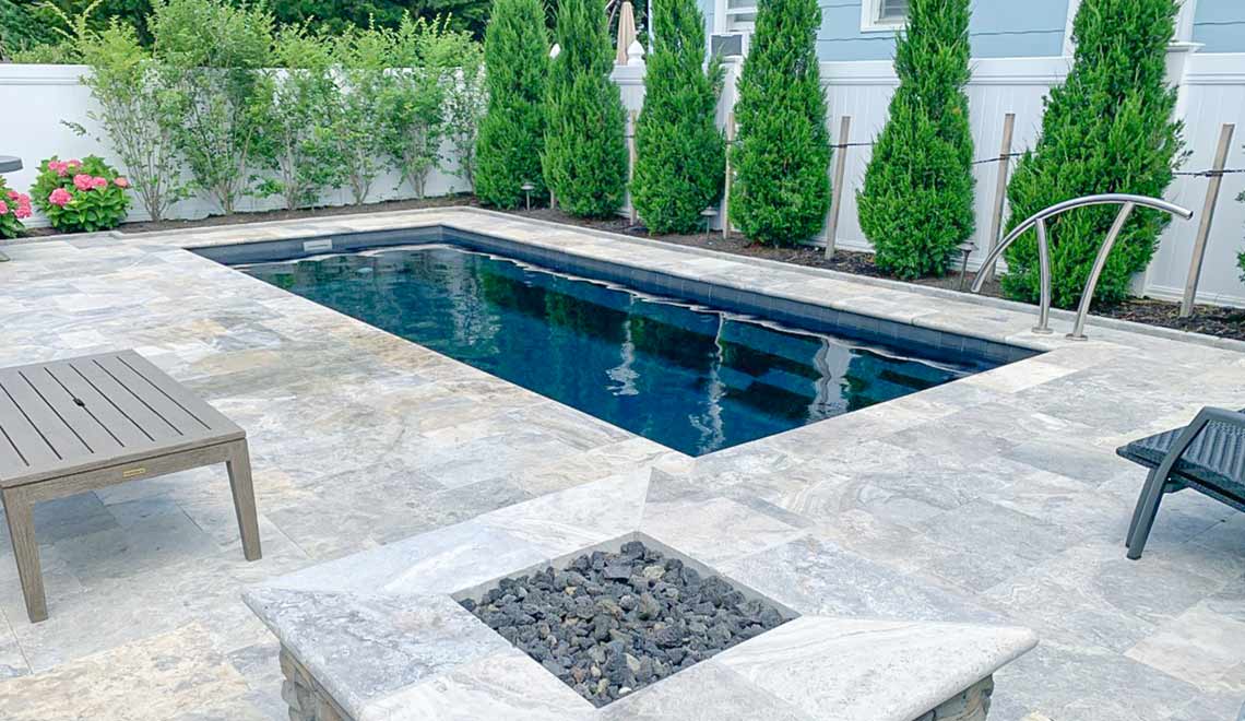 Leisurepools Harmony 2,9×5-8m, 1,29-1,76m djup