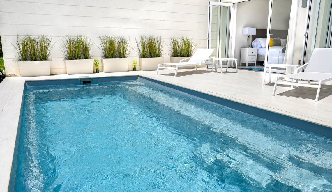 Leisurepools Harmony 2,9×5-8m, 1,29-1,76m djup