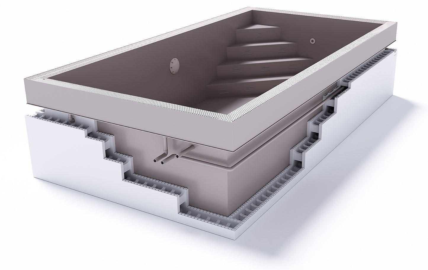 Minipool Wellness pool 3×3 m