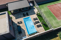 Glasfiberpool Aruba Plus 8,00m x 3,70m x 1,50m