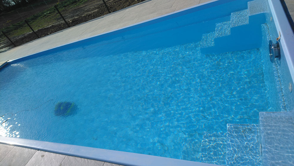 Glasfiberpool Bahama 11 11,10m x 3,75m x 1,50m
