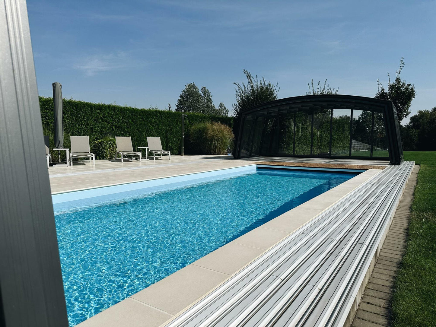 Glasfiberpool Bahama 600 6,10m x 3,75m x 1,50m