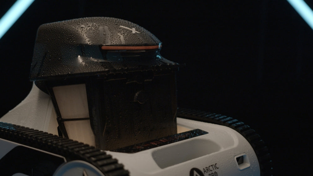 Poolrobot XWarrior InverX X60 AI trådlös vägg och botten