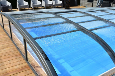 Pooltak NIVO KIT 750B 3,5×7 (klarglas, sidodörr)